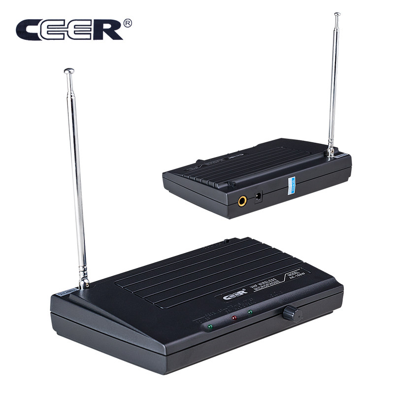 CEER AK-168W 会议无线麦克风 功放电脑无线话筒 电容鹅颈式台式