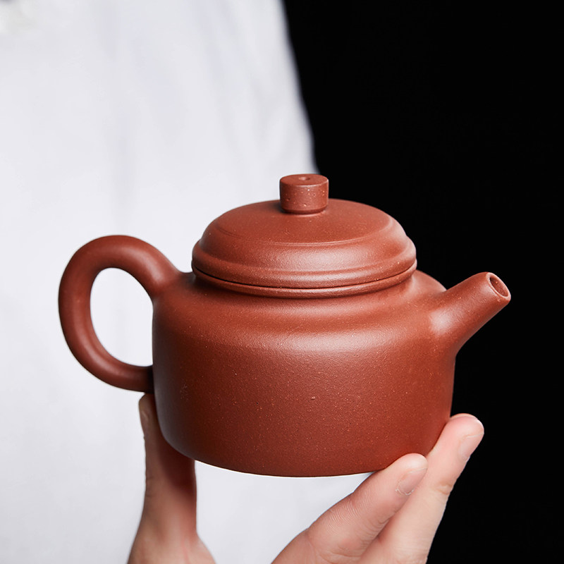 宜兴紫砂壶纯手工原矿清水泥德钟泡茶单壶套装大小容量功夫茶具