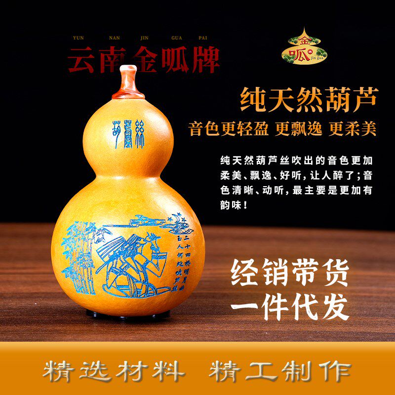 绿孔雀特色梅花扣葫芦丝教学葫芦丝C调
