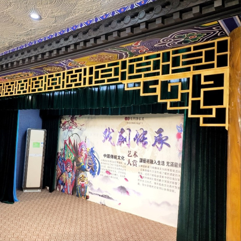 中式仿古屋檐门头一体瓦房檐装饰塑料瓦片古建筑马头墙围墙瓦青瓦