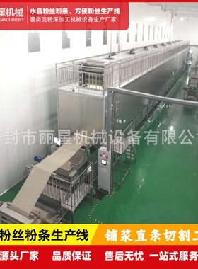 粉条机自动化商用设备，粉丝生产线，自动化粉条机厂家开封丽星
