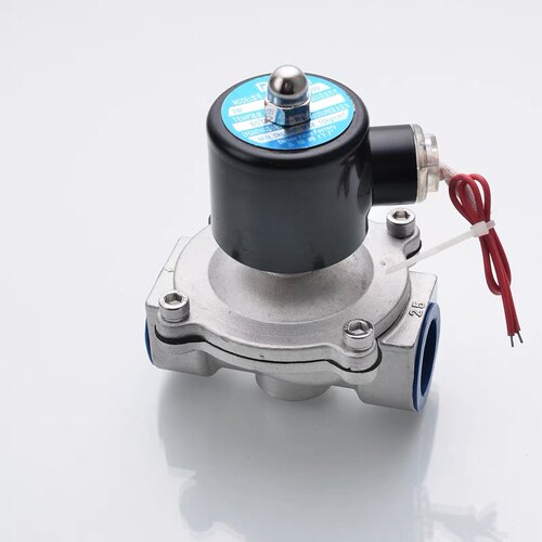 不锈钢铜线圈电磁阀水阀220V24V水管常闭控制开关电子气阀管道阀