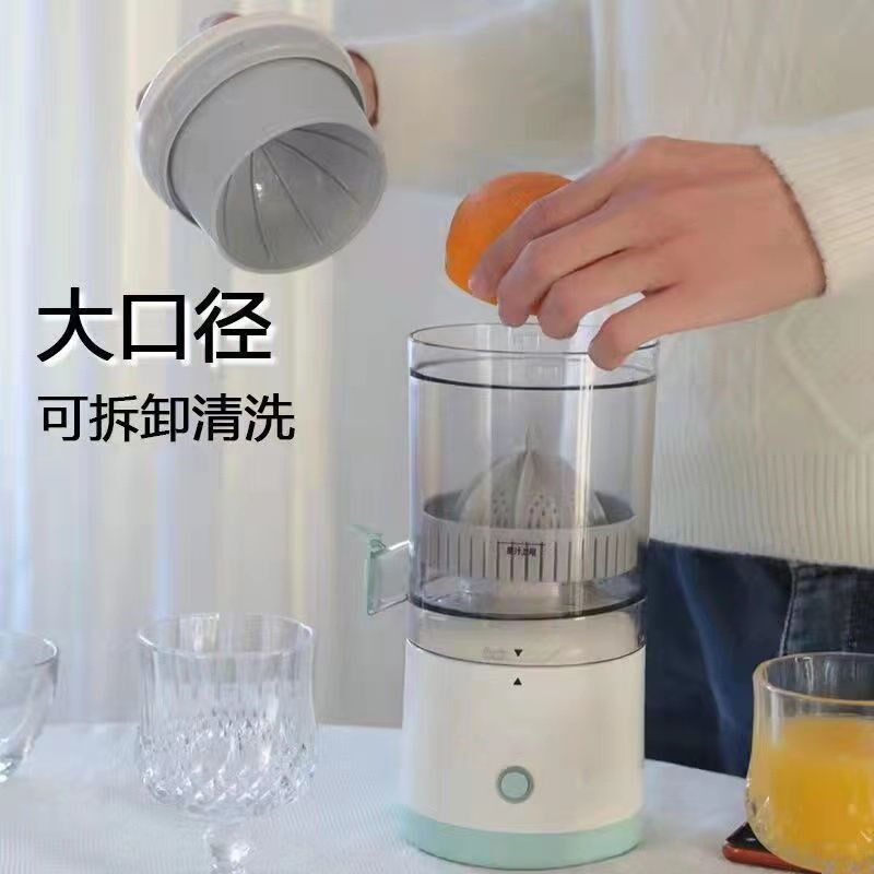 果汁分离榨机电动水过滤网打器肉豆浆一体的店专用摆摊儿童蔬菜鲜