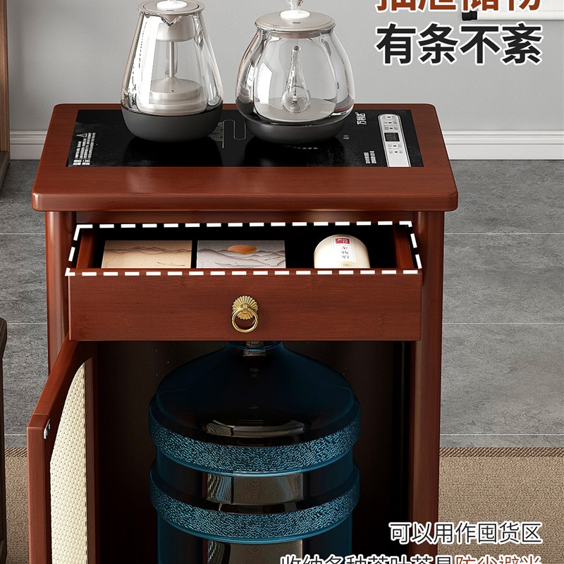 移动边几客厅茶几茶具茶台一整套泡茶桌2025新款高端办公室烧水柜图片