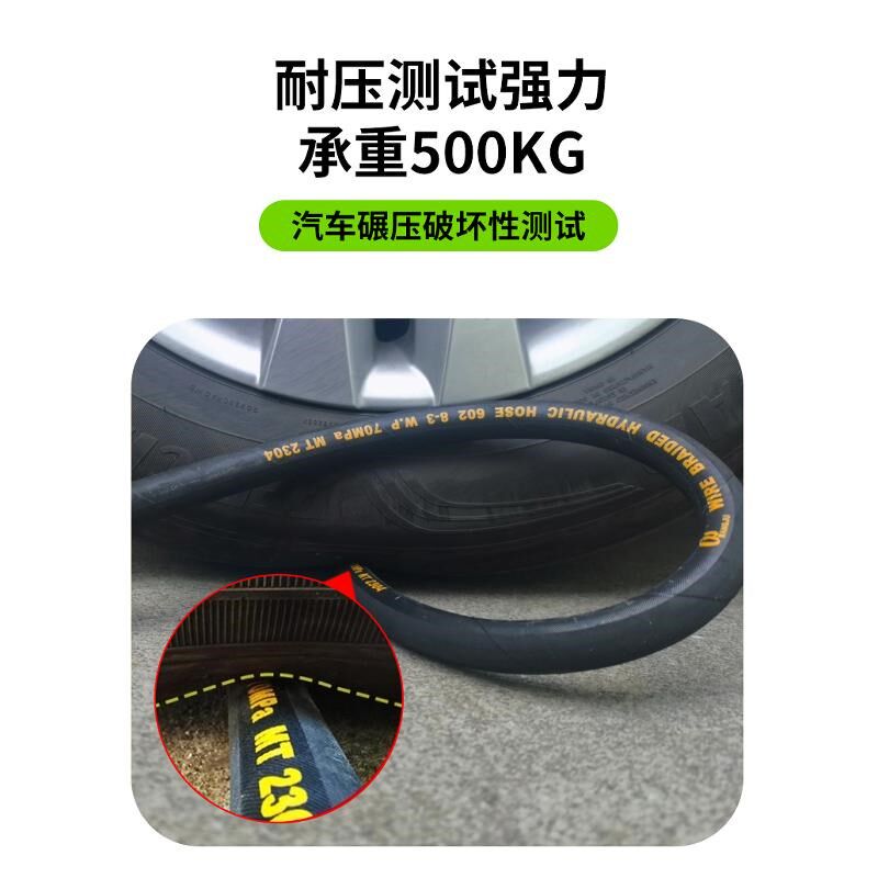 洗车机高压防爆钢丝出水管380558型黑猫清洗机配件家用刷车泵管子