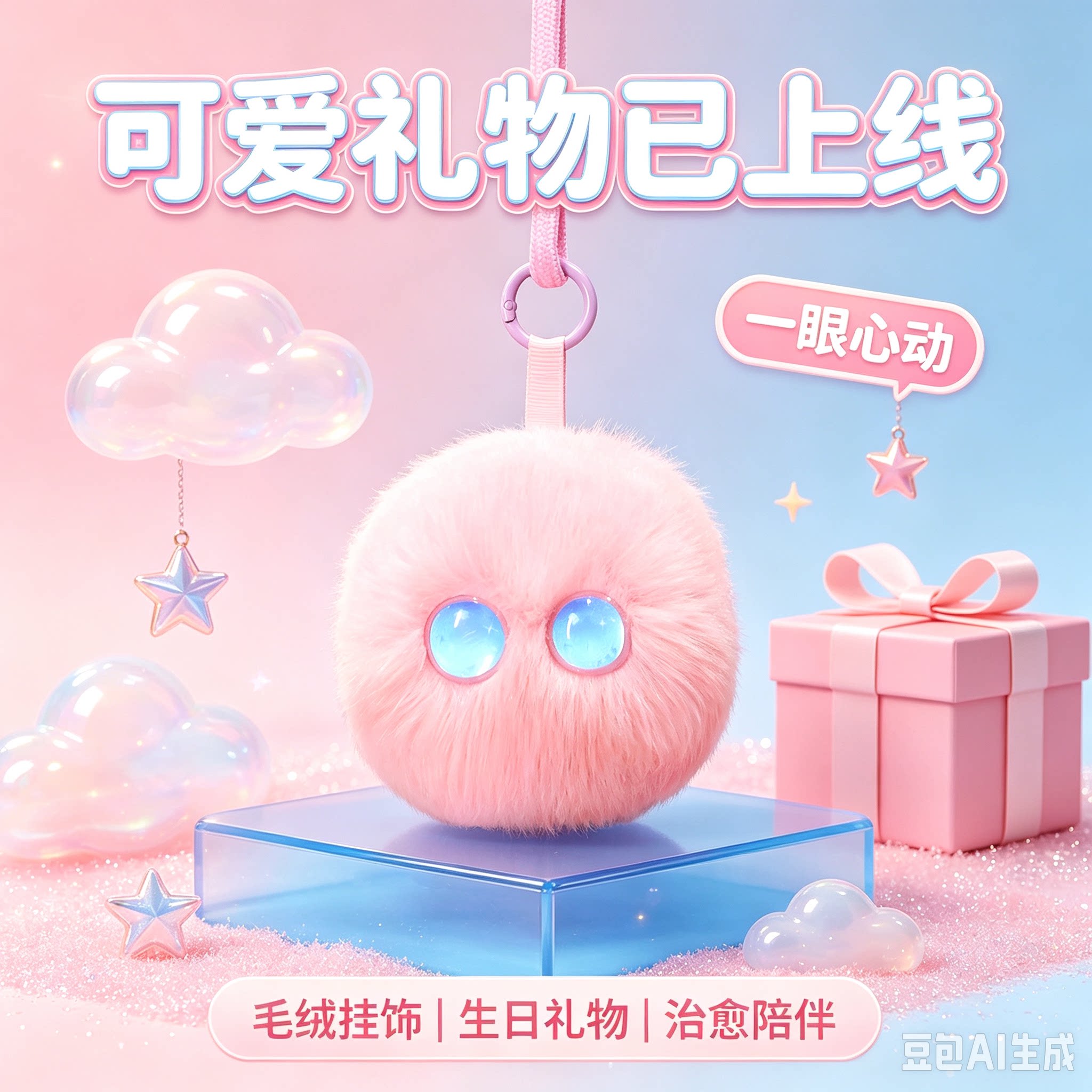 ai智能宠物伴侣居家陪伴会说话毛绒/玩偶/公仔/布