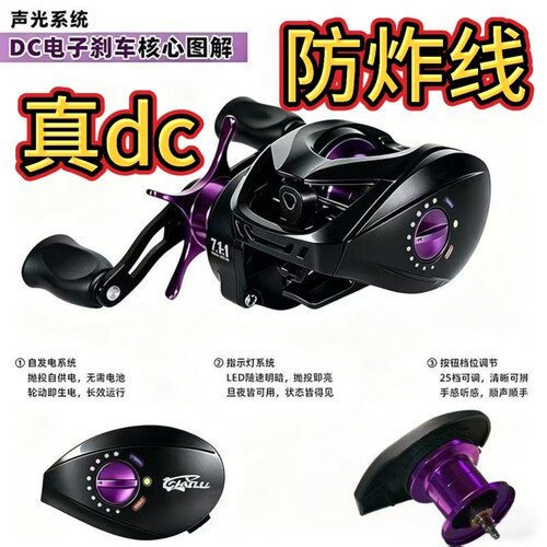 电子刹车DC骚音带跑马灯防炸线