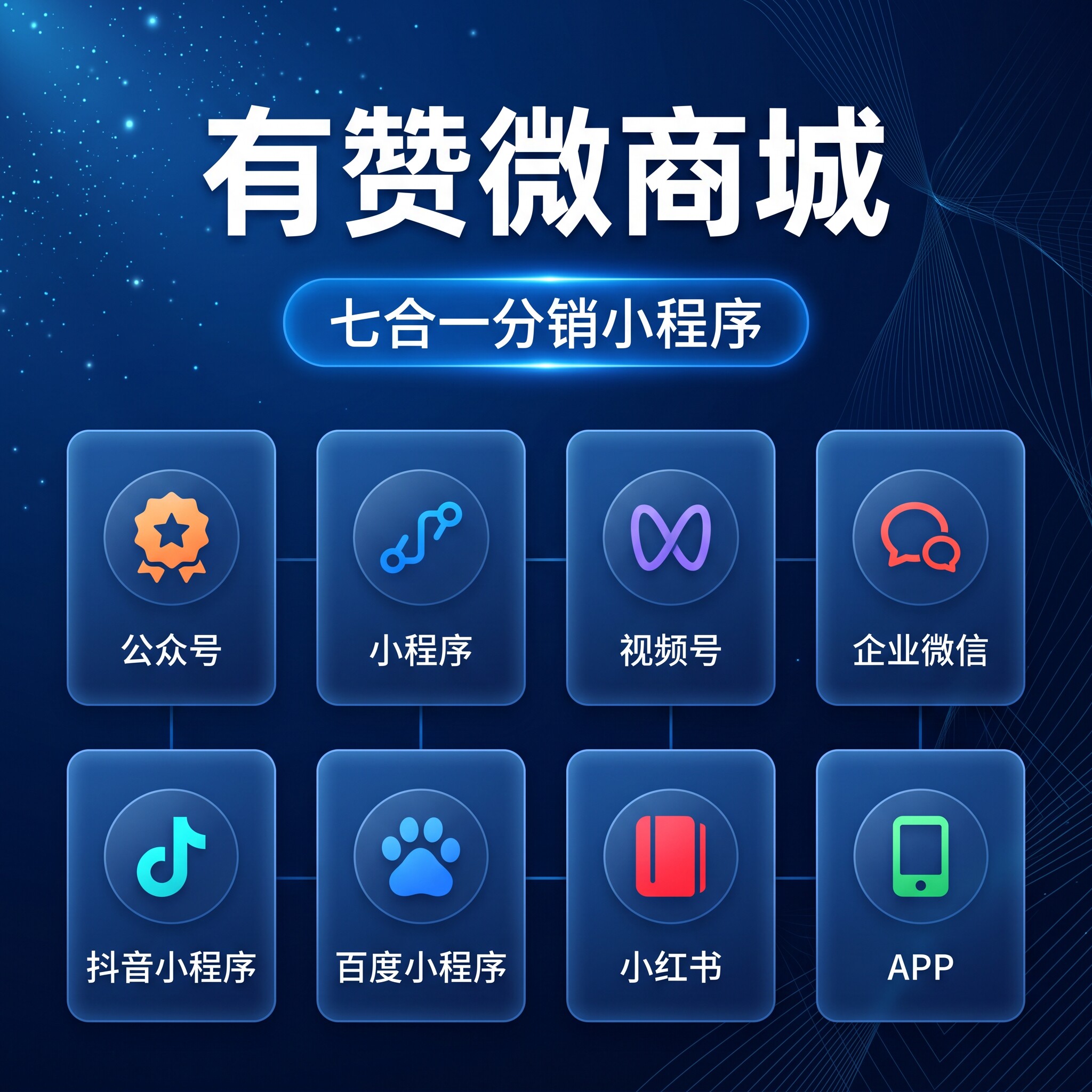 有赞小程序商城连锁分销旗舰版