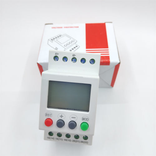 AD220V液晶显示单相交直流电压AC/DC110-240V断相相序保护器