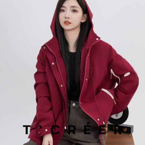 T`CREER机能休闲时尚冲锋衣女