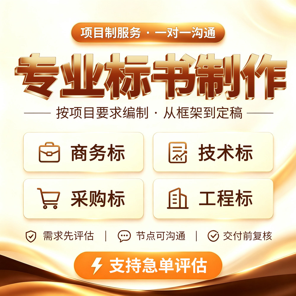 专业标书编制废标可退