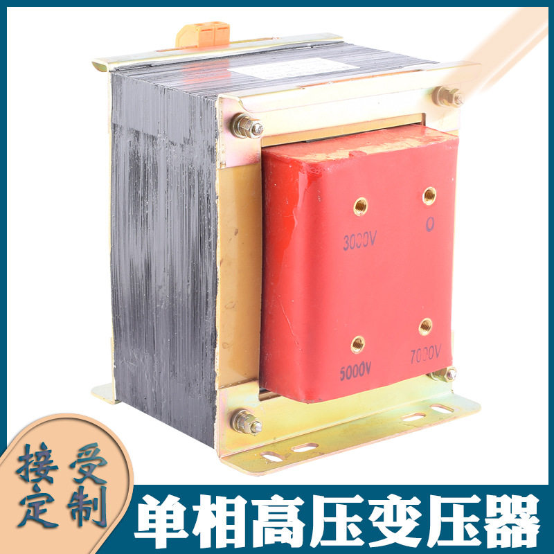 百姓1000W高压灌封变压器220V转3000V5000V7000V高压除湿电源
