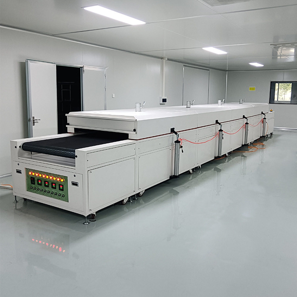 涛兴红外线烘道工业热风烘干机玻璃恒温隧道炉除湿烘干固化设备