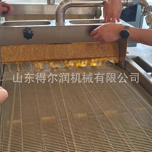 核桃馍酥饼坚果碎淋浆机可加坚果碎上浆机不堵泵易清洗撒料机