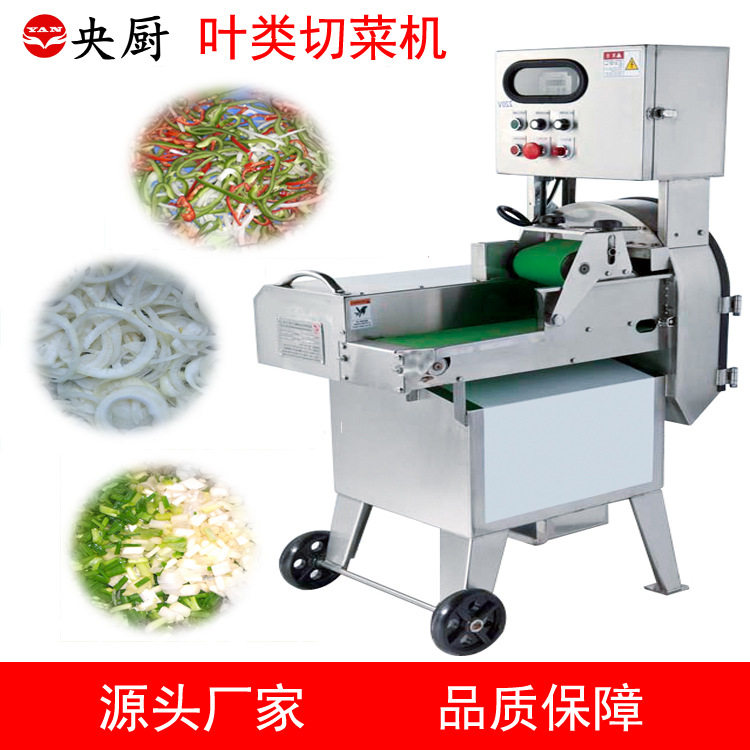 商用叶类切菜机高丽菜大白菜切丝机萝卜莲藕切丁切片机一机多用