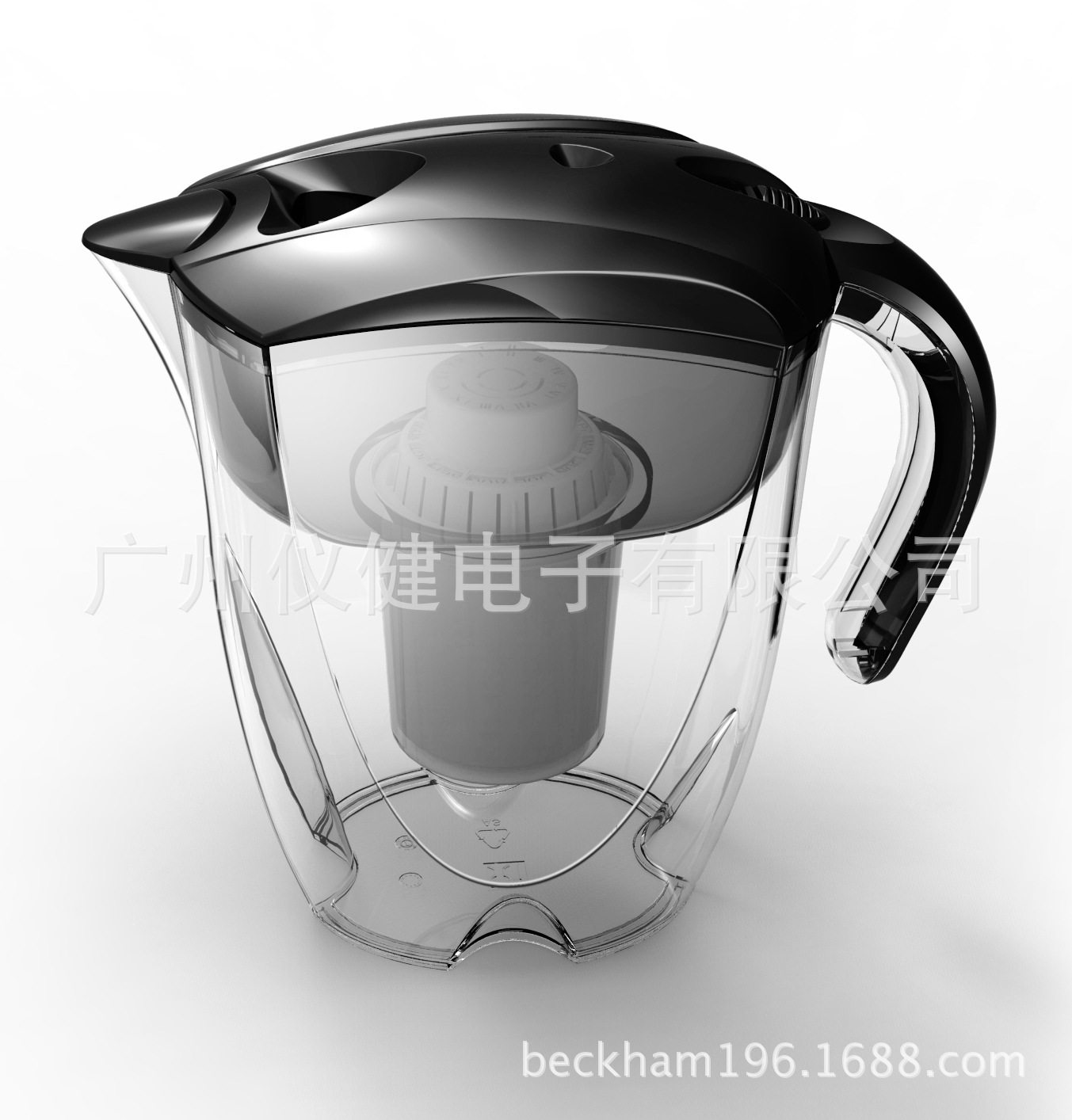 碱性过滤水壶能量净水壶3.5L家用净水器EHM-WP5可OEM颜色