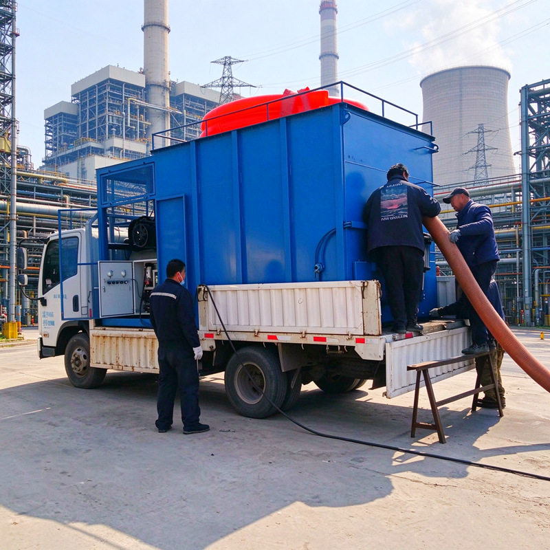 热电厂锅炉清灰方箱一体式吸灰车200型除尘型吸灰设备农友现货