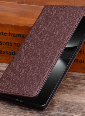 适用华为Nova15/14/13 ultra手机壳真皮翻盖Nova15/14/13/12/11/10/9/8 pro保护壳Nova12/11 ultra牛皮套