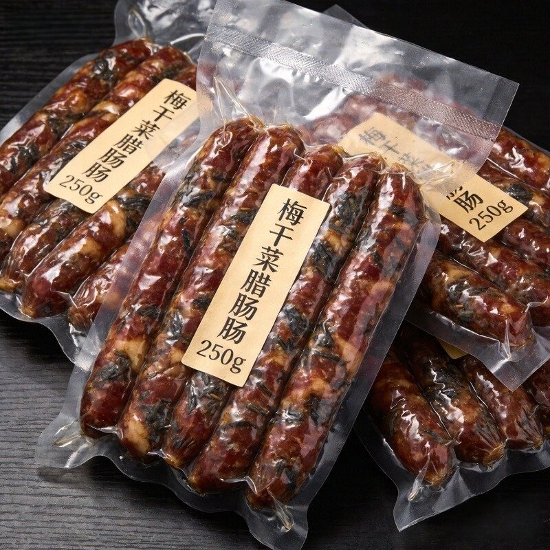 金华农家手工风干梅干菜香肠