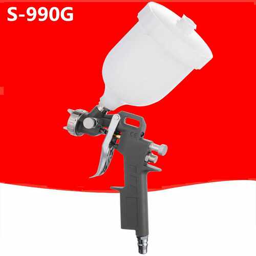 S-990G喷枪高压喷漆工具上壶s990p喷漆枪喷涂工具塑料上杯枪