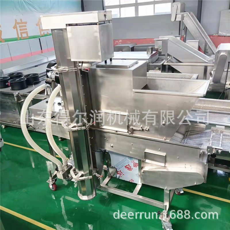 水产类上浆裹粉机上粉均匀粘粉率高600型小酥肉浸浆机多功能
