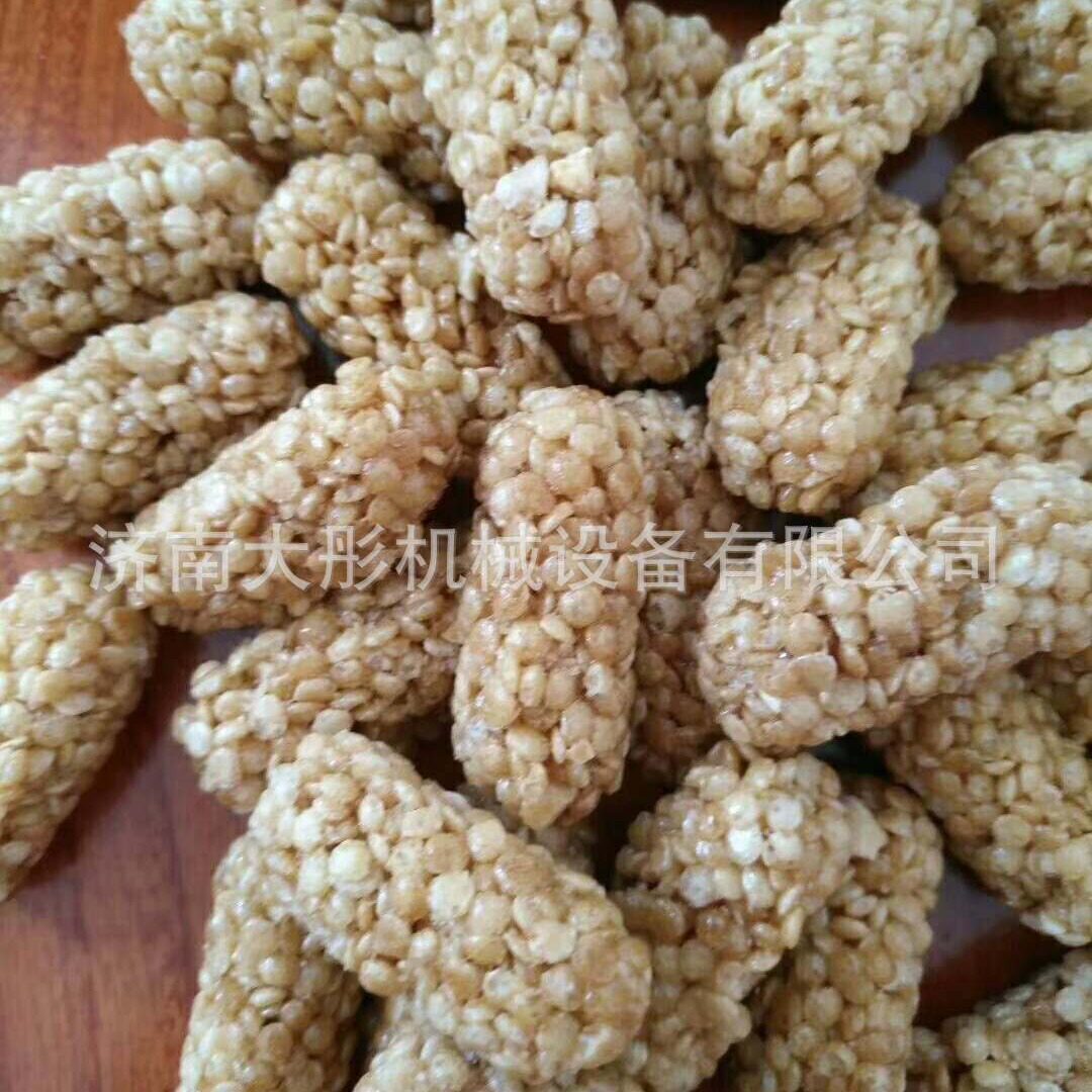 燕麦酥燕麦片米棒膨化食品加工设备膨化机自动杂粮爆米花机