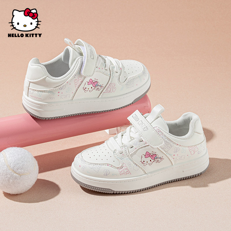 HelloKitty童鞋女童板鞋低帮白鞋