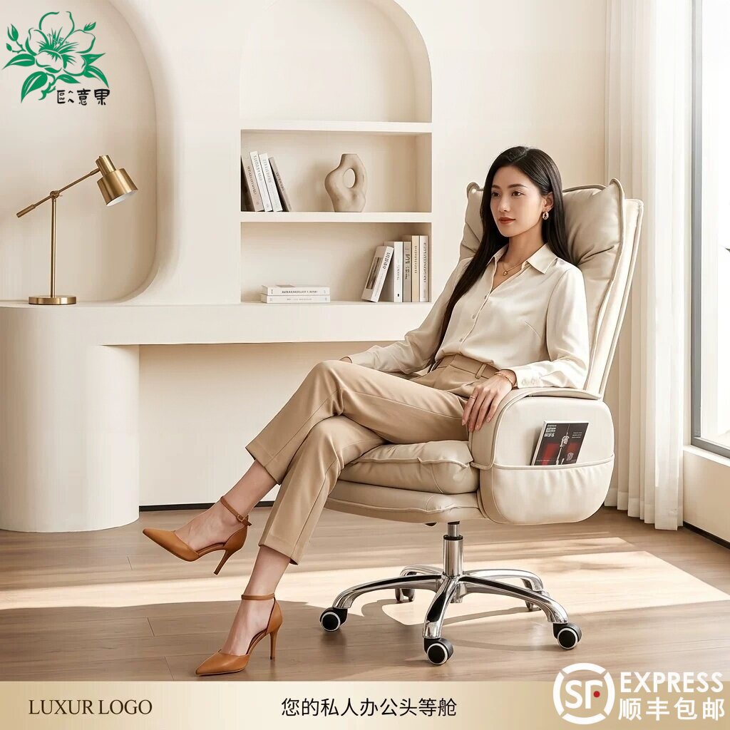 舒适久坐家用可躺书房书桌椅子