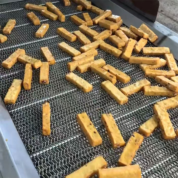 章鱼板烧油炸线海苔鸡肉棒油炸机全自动鱼豆腐条油炸设备电加热