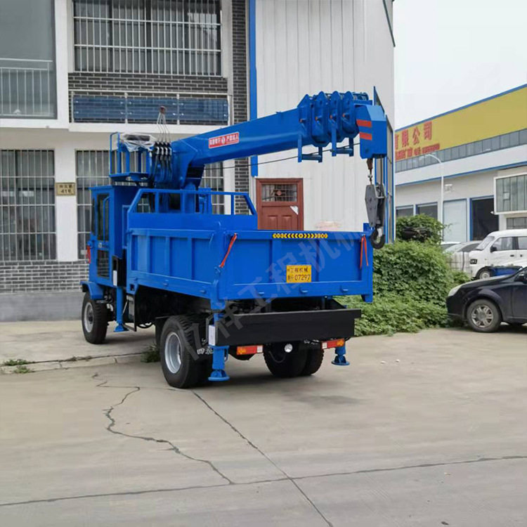 农用单缸四驱四不像随车吊四不像随车起重机液压双顶自卸吊车