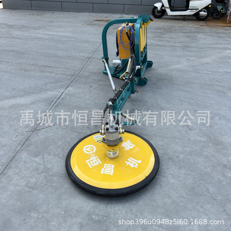 60公分直径液压避障款树根底部避障式割草机背负式单盘割草机