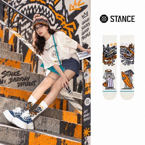 stance袜子男袜女袜 DJ CLASH联名款袜子