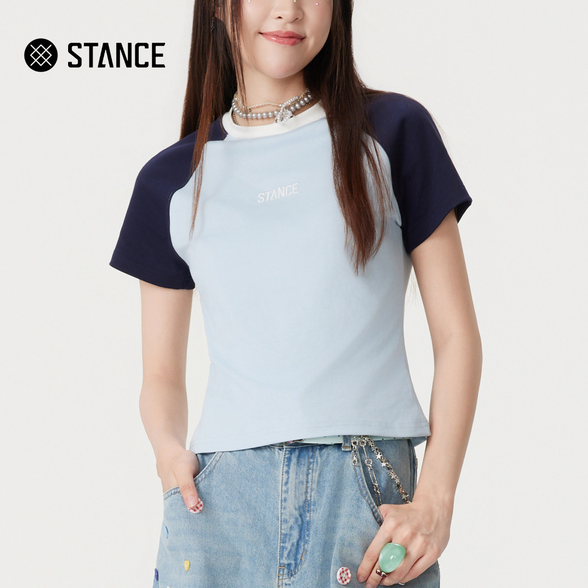 STANCE潮流女装T恤女士上吊带/背心/T恤/打
