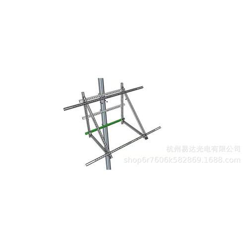 【年销量3000万】太阳能抱杆光伏支架4块250W全套含抱箍稳定可靠