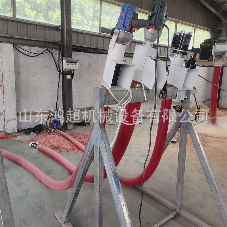 小型手电钻吸粮机软管碳渣上料机中驱15米玉米装车机