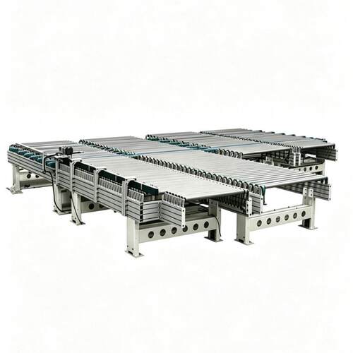 双排左右向连线辅助进料台封边转向机U型滚筒回转线龙门移栽机