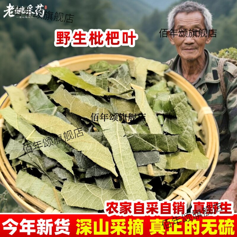 云南野生枇杷叶500g材无干