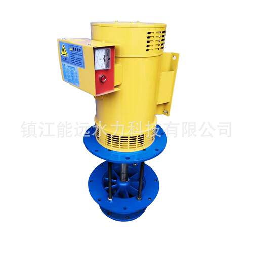 3KW 1.5m水头明渠轴流式全铜线足功率励磁自动稳压水力发电机
