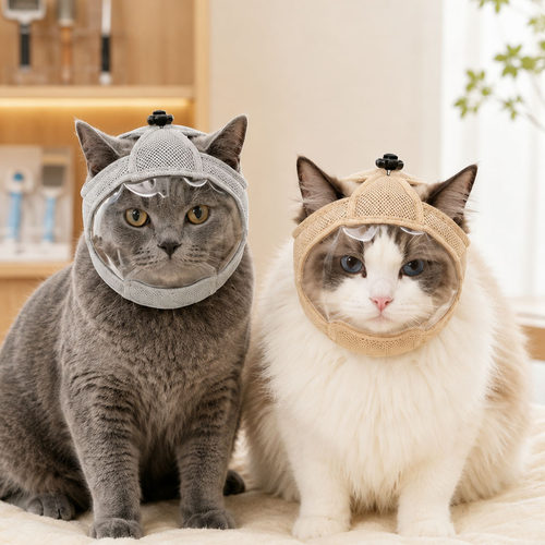 猫咪头套防舔防挠不挡视野透气