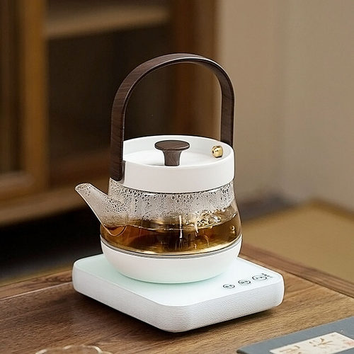 新中式煮茶壶提梁烧水泡茶壶玻璃
