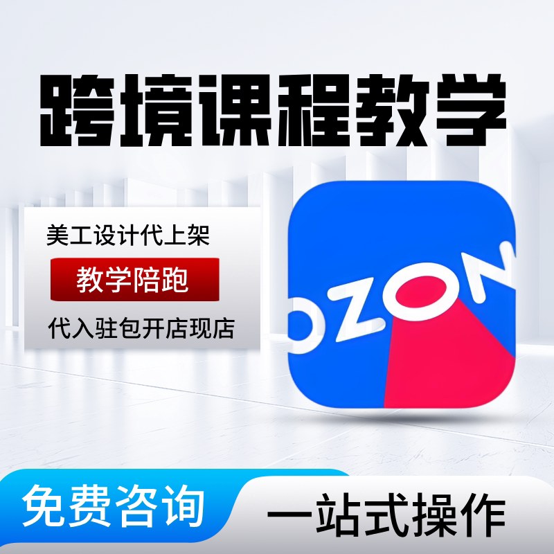 专业OZON代运营跨境运营一对一服务开店入驻陪跑俄罗斯店铺