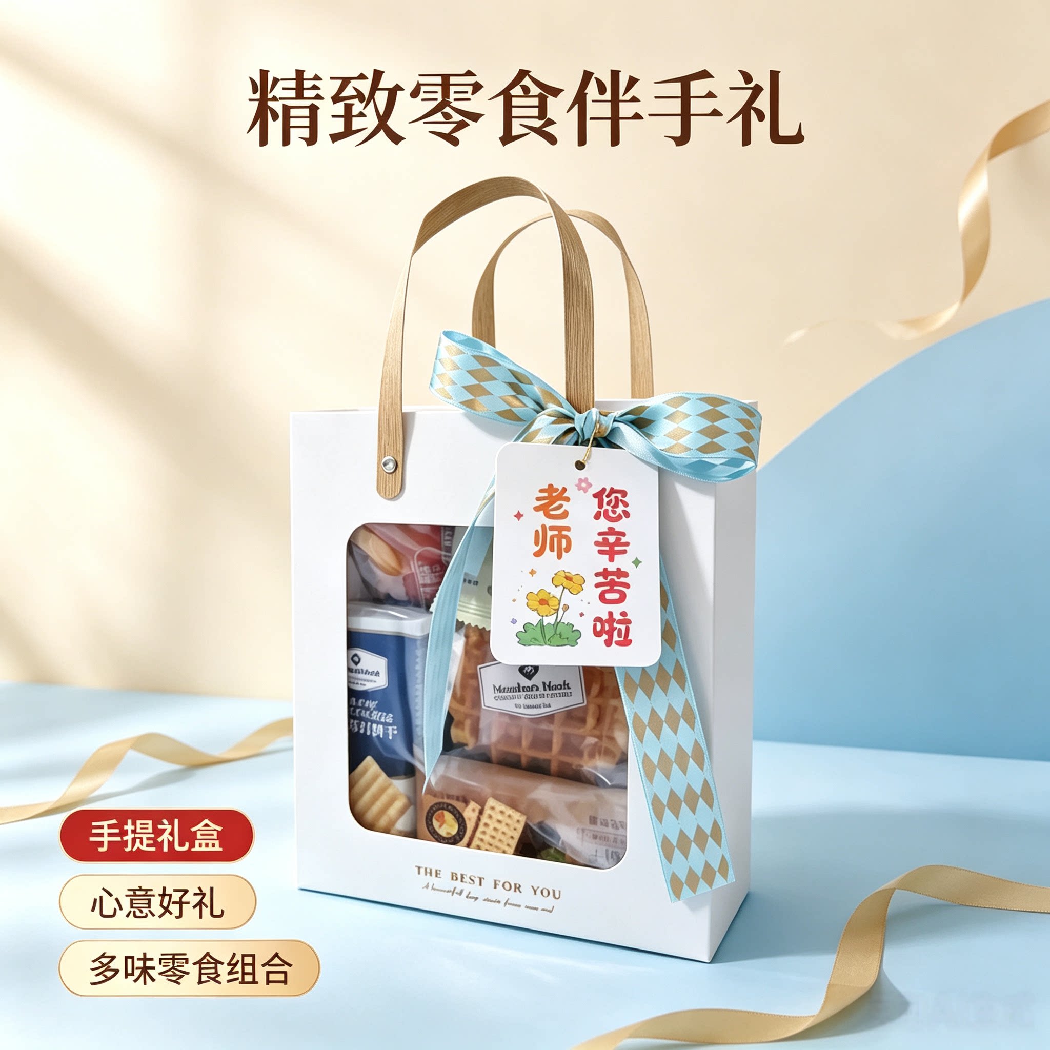 【教师节礼盒】精致伴手礼教师节节日礼物山姆零食独立分装49包邮图片