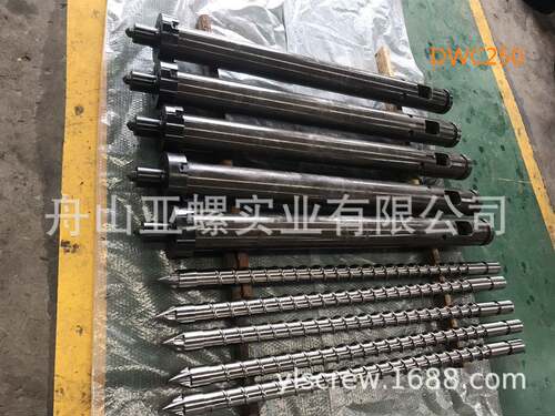 日精注塑机双金属机筒螺杆双合金螺杆机筒厂家供货