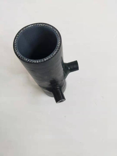 氢能新能源电池 电堆动力汽车硅胶管 耐高温高压尾排硅胶管三通管