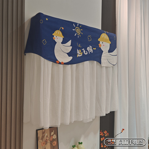 诗蝶空调挡风帘开机不取防直吹