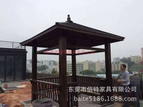 供应户外花园防水实木凉亭别墅庭院小区景观亭子