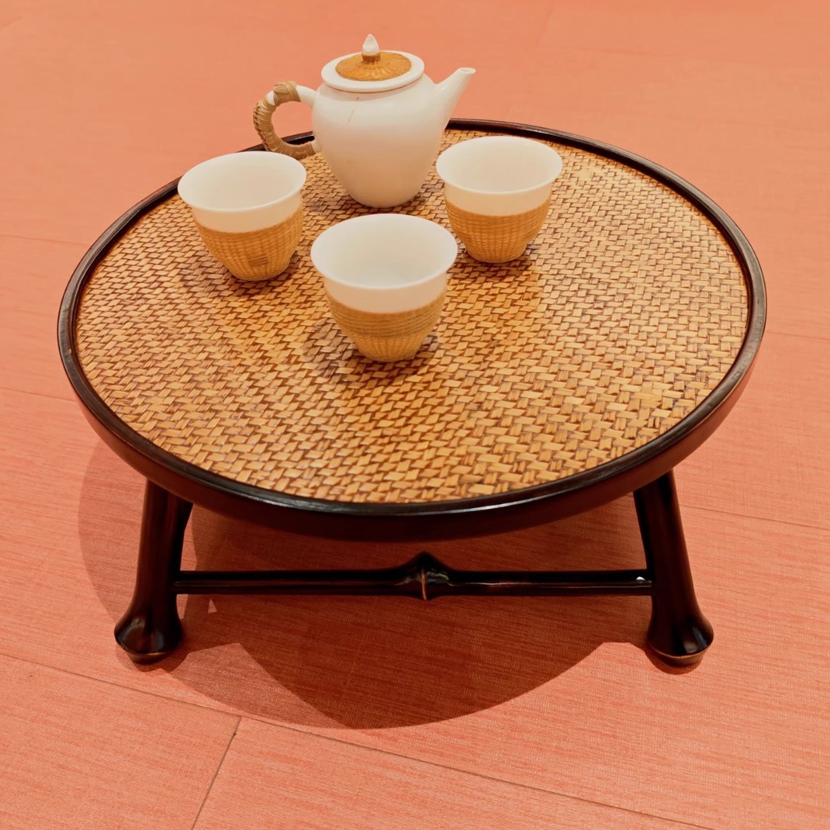 干泡台阳台泡茶桌置物架餐厅茶室客厅户外茶桌茶台一整套实木茶桌图片
