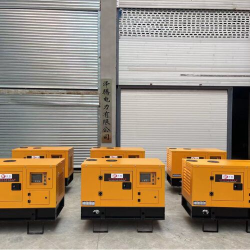 10千瓦柴油发电机 380V 电启动 纯铜电机 静音 应急车载 资质齐全