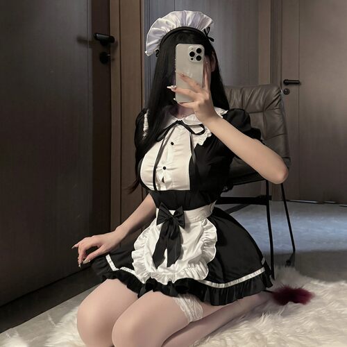 大码女仆性感纯欲制服2026新款cosplay套装情调约会战袍睡裙女款