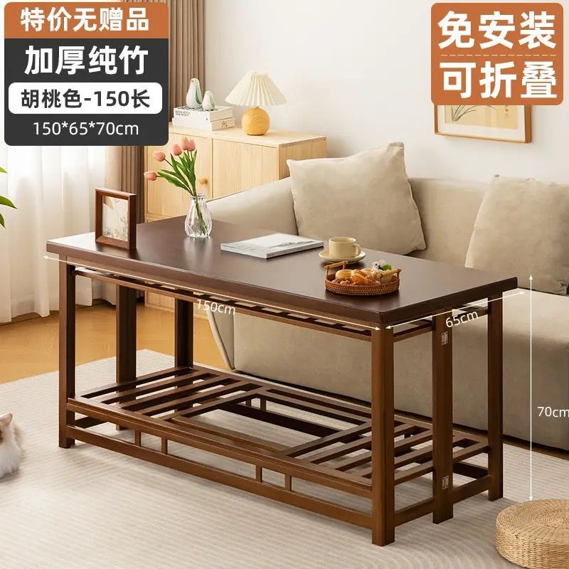 实木长方形烤火架子1.5米可折叠多功能取暖炕桌1.2米烤火桌子家用图片